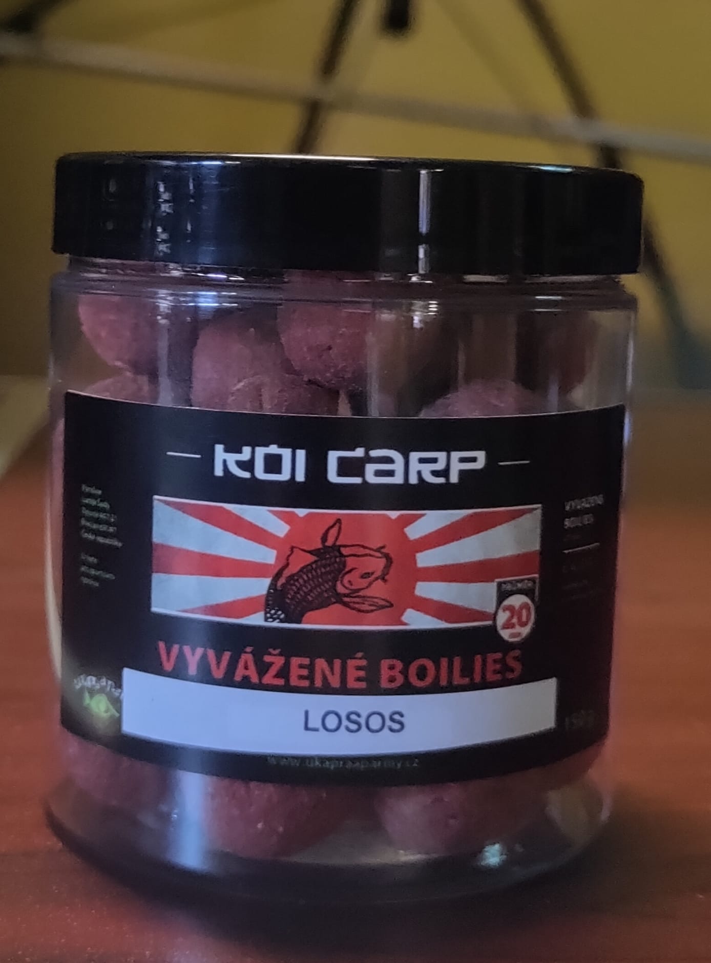 Chytací boilies KOI CARP 150 g 20 mm LOSOS